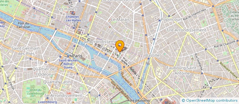 localisation de l'entreprise MAISON DES LYCEENS DU LYCEE CHARLEMAGNE  PARIS