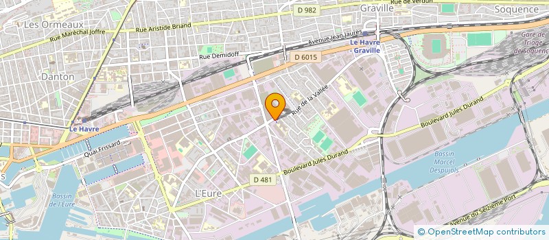 localisation de l'entreprise MAISON DES LYCEENS DU LYCEE FRANCOISE DE GRACE à LE HAVRE