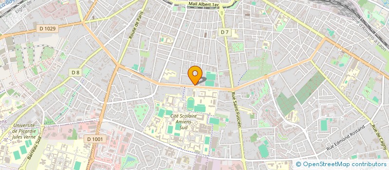 localisation de l'entreprise MAISON DES LYCEENS DU LYCEE LOUIS THUILLIER  AMIENS
