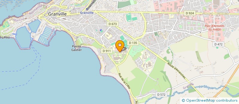 localisation de l'entreprise MAISON DES LYCEENS DU LYCEE MAURICE MARLAND  GRANVILLE