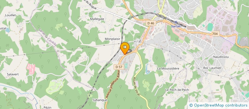 localisation de l'entreprise MAISON DES LYCEENS DU LYCEE PRE DE CORDY (MDL) à SARLAT-LA-CANEDA