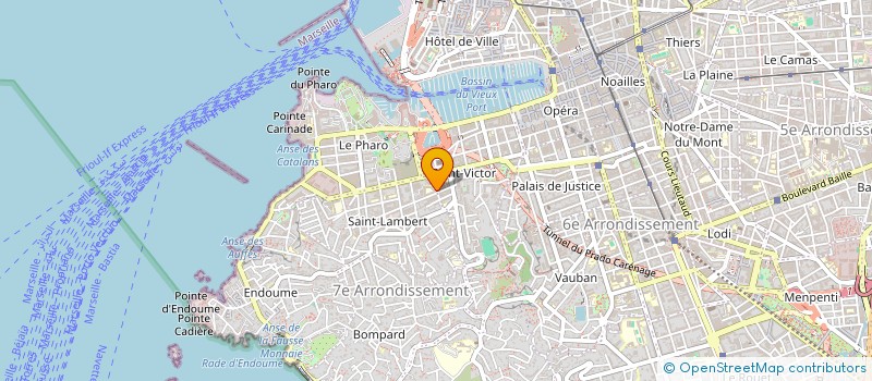 localisation de l'entreprise MAISON DES LYCEENS DU LYCEE PROFESSIONNEL LEONARD DE VINCI (MDL-LPVINCI) à MARSEILLE