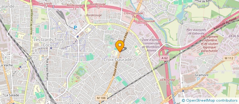 localisation de l'entreprise MAISON DES LYCEENS DU LYCEE R.NAVES à TOULOUSE