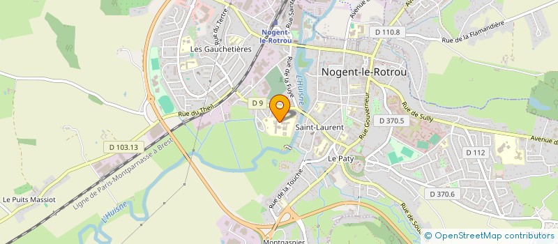localisation de l'entreprise MAISON DES LYCEENS DU LYCEE REMI BELLEAU à NOGENT-LE-ROTROU