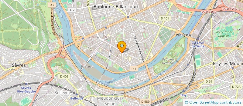 localisation de l'entreprise MAISON DES LYCEENS DU NOUVEAU LYCEE DE BOULOGNE à BOULOGNE-BILLANCOURT