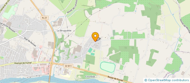 localisation de l'entreprise MAISON DES LYCEENS - EREA VILLENEUVE  VILLENEUVE-SUR-LOT