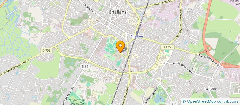 localisation de l'entreprise MAISON DES LYCEENS LYCEE COUZINET à CHALLANS