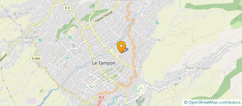 localisation de l'entreprise MAISON DES LYCEENS LYCEE ROLAND GARROS  LE TAMPON