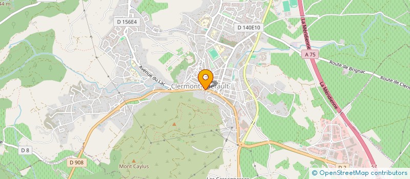 localisation de l'entreprise MAISON DES LYCEENS LYCEE SAINT PAUL  CLERMONT-L'HERAULT