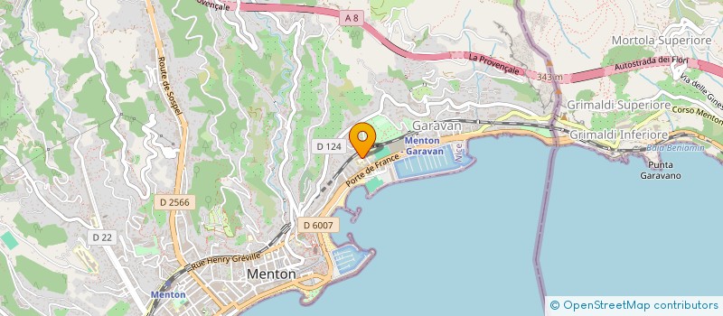 localisation de l'entreprise MAISON DES LYCEENS (MDL) DU LYCEE PAUL VALERY  MENTON