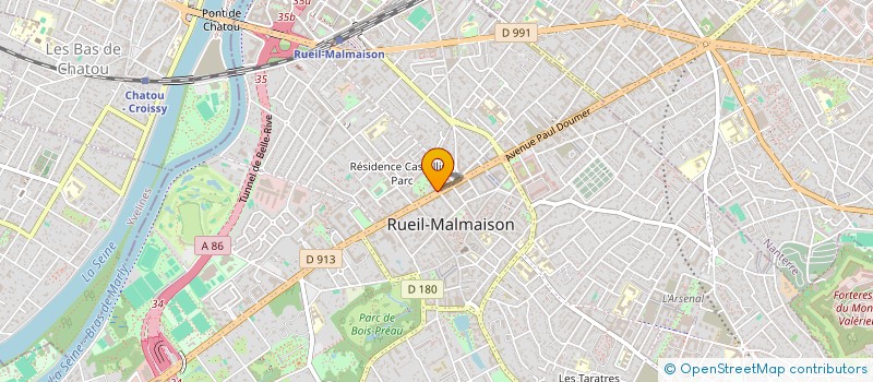 localisation de l'entreprise MAISON DES MUSES à RUEIL-MALMAISON