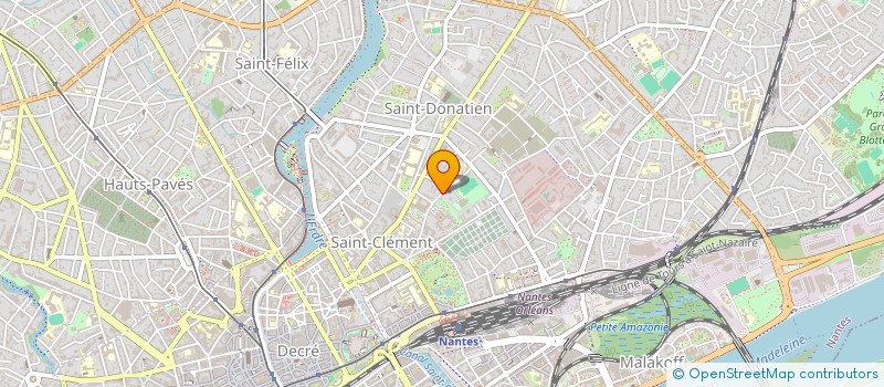localisation de l'entreprise MAISON DES OEUVRES à NANTES