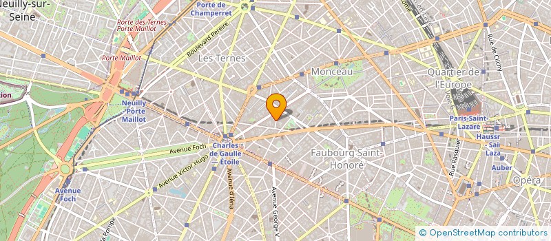 localisation de l'entreprise MAISON DES OLIVIERS  PARIS