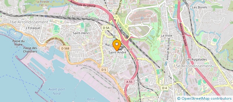 localisation de l'entreprise MAISON DES POTENTIELS 13 à MARSEILLE