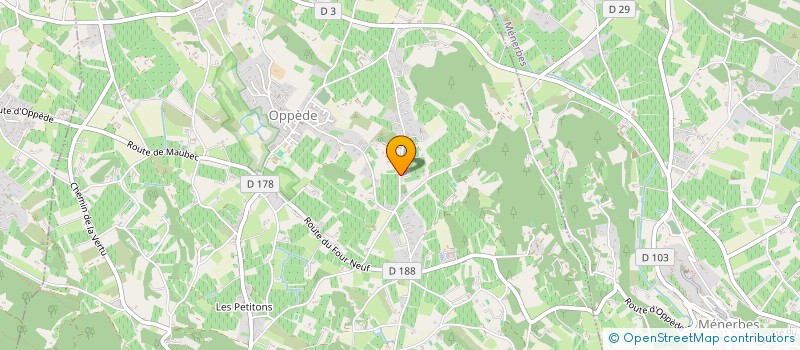 localisation de l'entreprise MAISON DES PUITS  OPPEDE