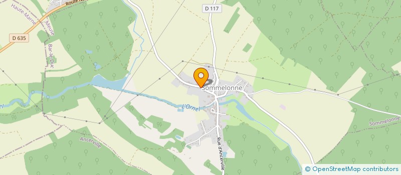 localisation de l'entreprise MAISON DES SAPEURS POMPIERS DE LA MEUSE à SOMMELONNE