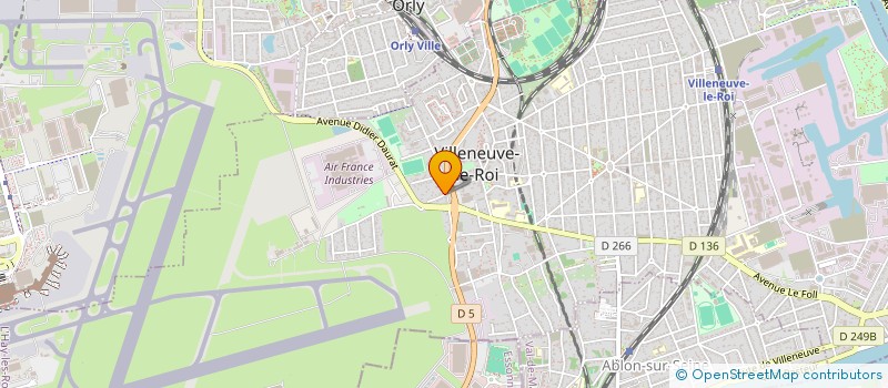 localisation de l'entreprise MAISON DES SERVICES à VILLENEUVE-LE-ROI