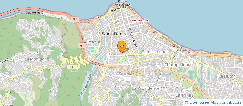 localisation de l'entreprise MAISON DES SERVICES DIOCESAINS à SAINT-DENIS