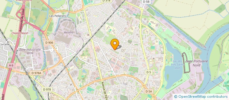 localisation de l'entreprise MAISON DES SPECIALISTES à CHALON-SUR-SAONE