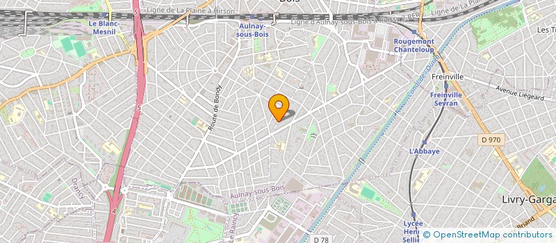 localisation de l'entreprise MAISON DES TAMOULS AULNAY-SOUS-BOIS (MT-AULNAY-SOUS-BOIS) à AULNAY-SOUS-BOIS