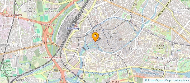 localisation de l'entreprise MAISON DES TANNEURS S A à STRASBOURG