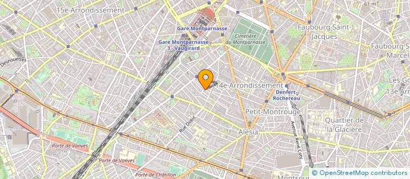 localisation de l'entreprise MAISON DES THERMOPHYLES à PARIS