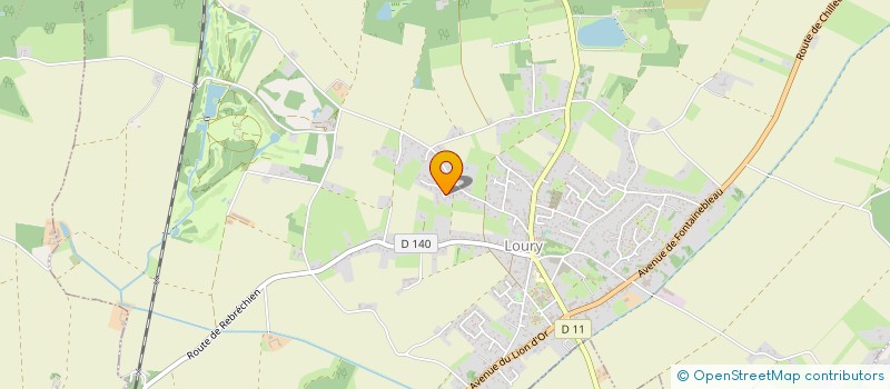 localisation de l'entreprise MAISON DES VIGNES  LOURY