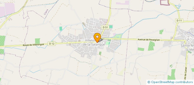 localisation de l'entreprise MAISON DES VINS à VILLELONGUE-DE-LA-SALANQUE
