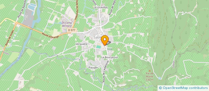 localisation de l'entreprise MAISON DES VINS ET DU TOURISME  SABLET