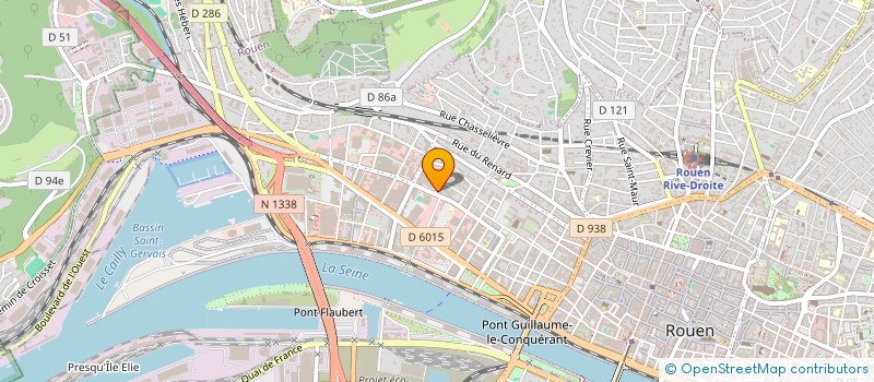 localisation de l'entreprise MAISON DIBOR à ROUEN