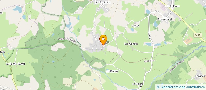 localisation de l'entreprise MAISON DIEU à SAINT-PRIEST-SOUS-AIXE