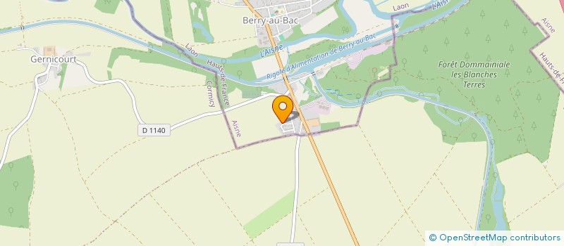 localisation de l'entreprise MAISON DINET à LA ROQUETTE-SUR-SIAGNE