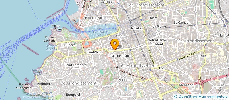 localisation de l'entreprise MAISON DIX  MARSEILLE