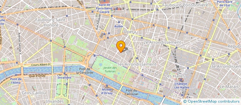 localisation de l'entreprise MAISON DODJI à PARIS