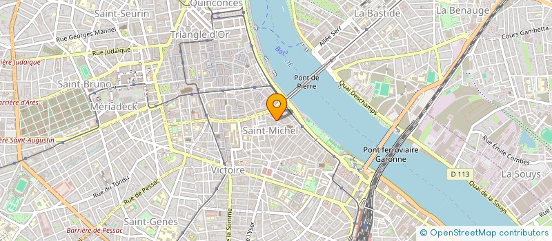 localisation de l'entreprise MAISON DOXARAN IMMOBILIER  BORDEAUX