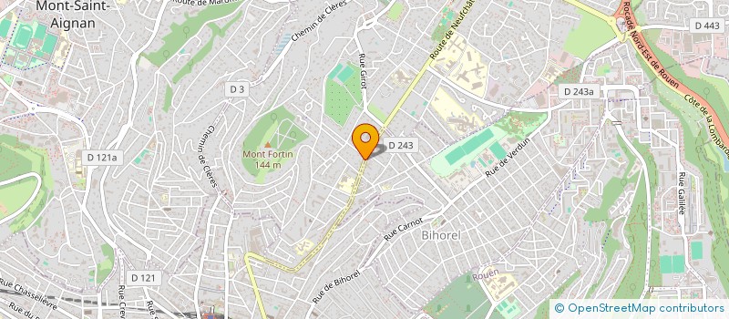 localisation de l'entreprise MAISON DROZ  BOIS-GUILLAUME