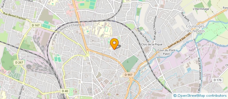 localisation de l'entreprise MAISON DU BANLAY à NEVERS
