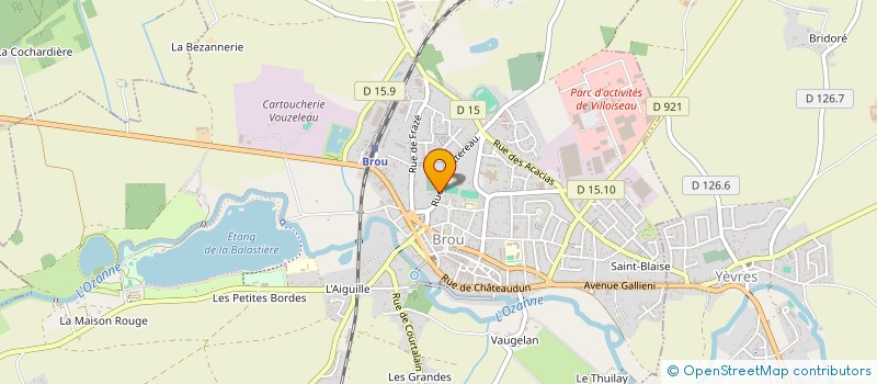 localisation de l'entreprise MAISON DU BIEN ETRE ARBRE O FEES à BROU