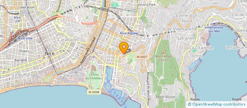 localisation de l'entreprise MAISON DU BIEN-ETRE POUR TOUS 06 à NICE