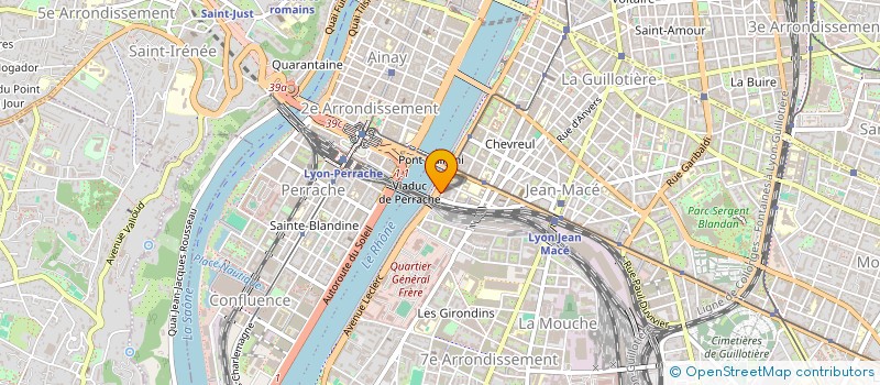 localisation de l'entreprise MAISON DU BNAI BRITH  LYON