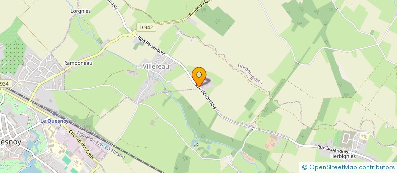 localisation de l'entreprise MAISON DU BOIS à VILLEREAU