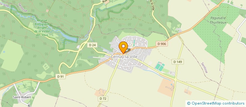 localisation de l'entreprise MAISON DU BONHEUR  CERNAY-LA-VILLE