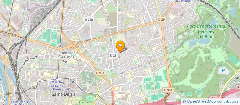 localisation de l'entreprise MAISON DU BONHEUR à SAINT-DENIS
