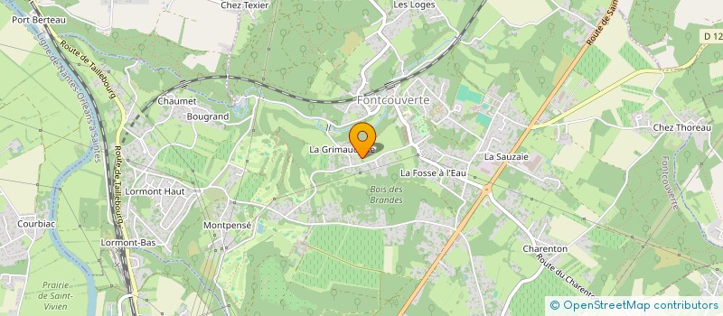 localisation de l'entreprise MAISON DU BONHEUR  FONTCOUVERTE