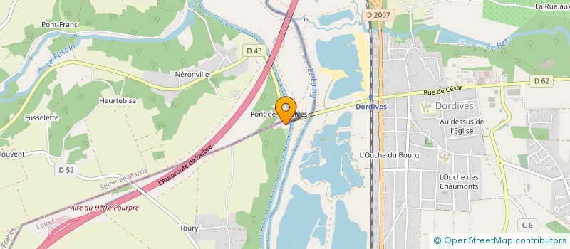 localisation de l'entreprise MAISON DU CANAL à NARGIS