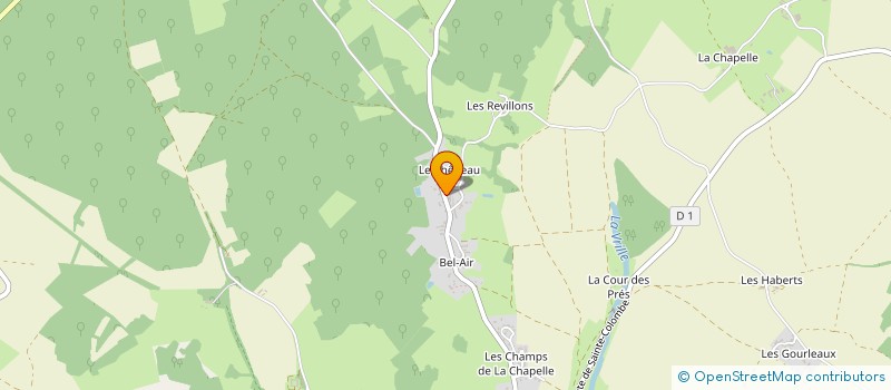 localisation de l'entreprise MAISON DU CHANOINE  TREIGNY-PERREUSE-SAINTE-COLOMBE