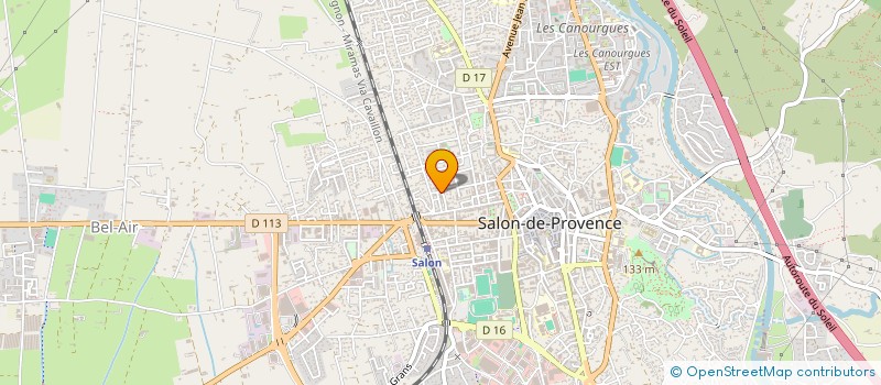 localisation de l'entreprise MAISON DU CHOCOLAT BARRIELLE à SALON-DE-PROVENCE