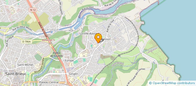 localisation de l'entreprise MAISON DU DIOCESE à SAINT-BRIEUC
