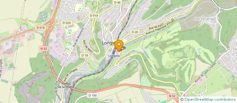 localisation de l'entreprise MAISON DU FACONNIER à LONGWY