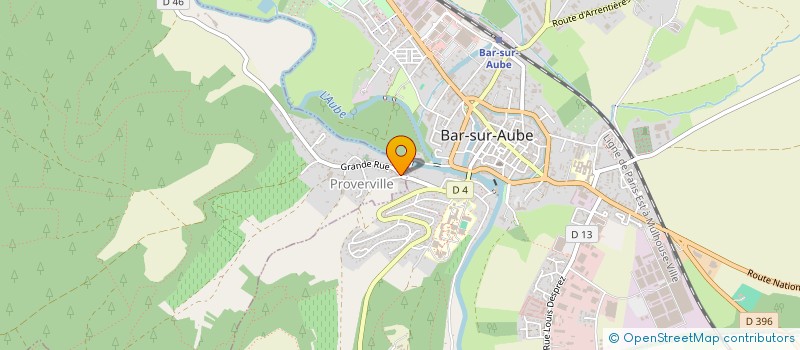 localisation de l'entreprise MAISON DU FOLKLORE DE CHAMPAGNE  AILLEVILLE